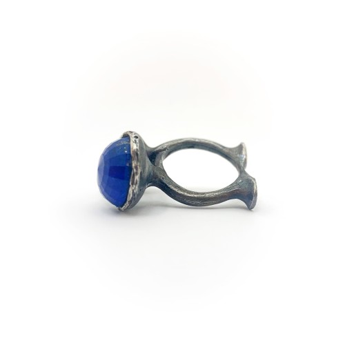 Anello BlackMax Lapislazzulo Fluorite MAX23.1