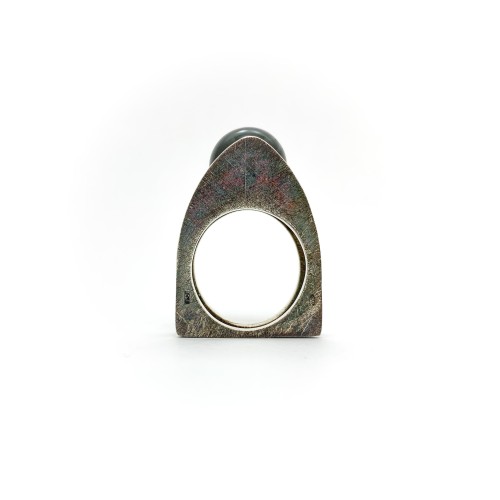 Anello BlackMax Onice sferica MAX15.1