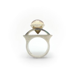 Anello BlackMax Pietra di Luna Moonstone MAX24 2