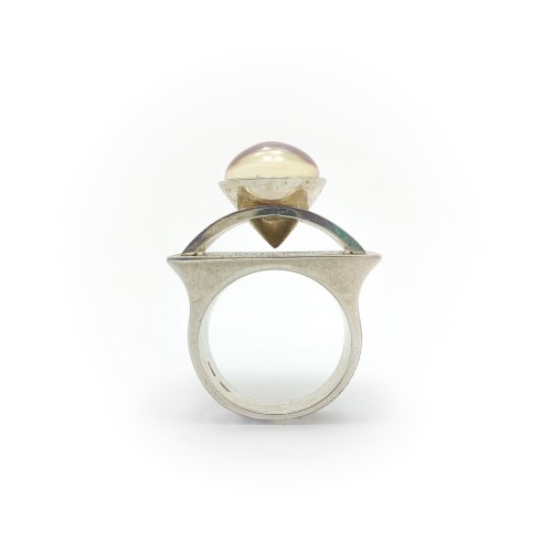 Anello BlackMax Pietra di Luna MAX24