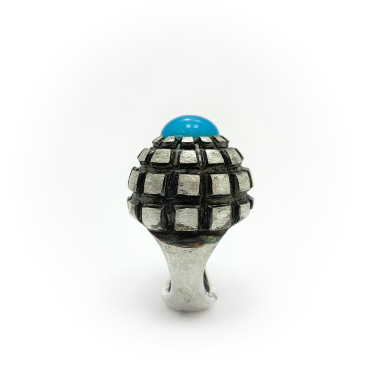 Anello BlackMax Pietra di Luna MAX33