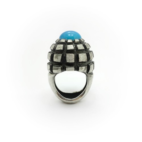 Anello BlackMax Pietra di Luna MAX33