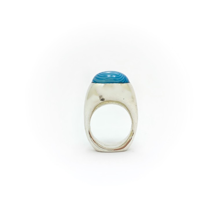 Anello BlackMax Resina blu MAX20