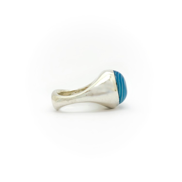 Anello BlackMax Resina blu MAX20