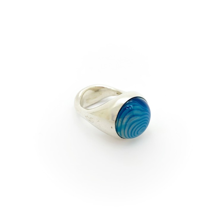Anello BlackMax Resina blu MAX20