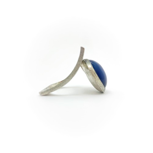 Anello BlackMax Resina blu MAX37