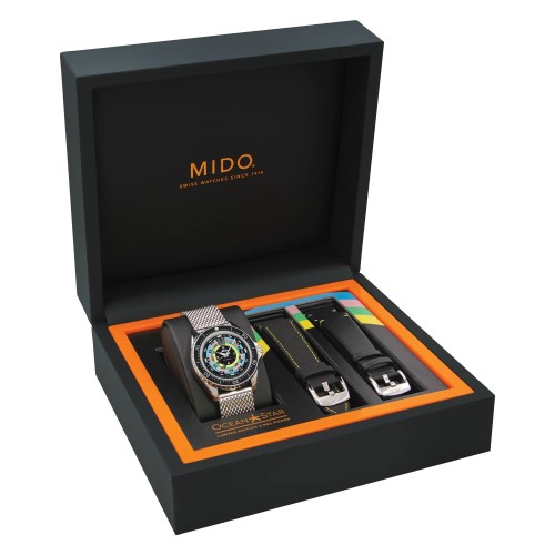 MIDO Ocean Star Decompression Timer 1961 M026.807.11.051.00 Automatico in Acciaio 42,5 mm Nero