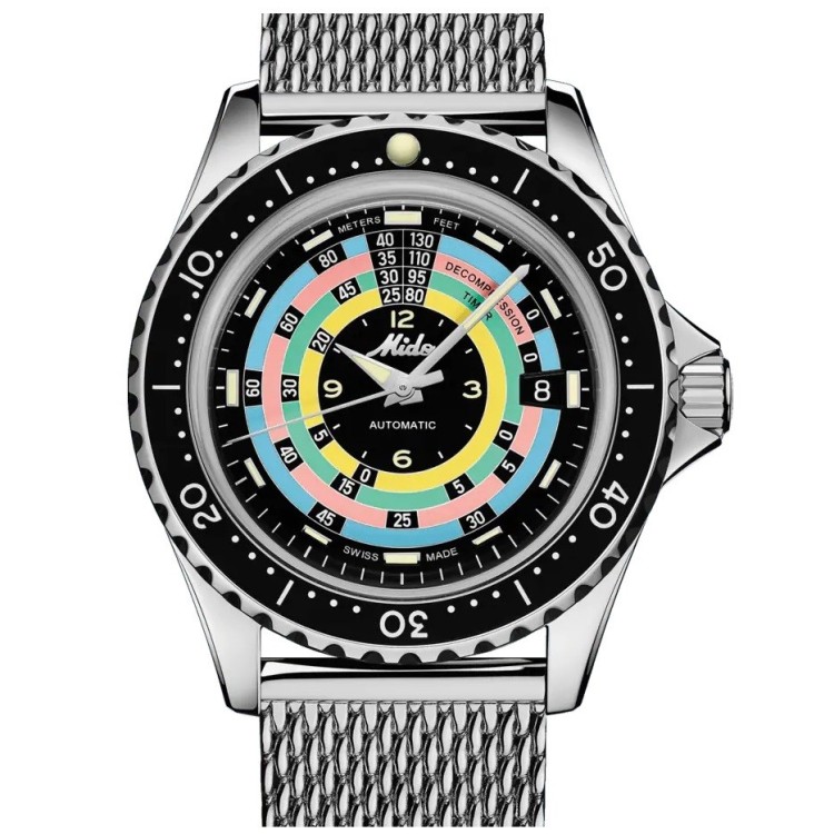 MIDO Ocean Star Decompression Timer 1961 M026.807.11.051.00 Automatico in Acciaio 40,5 mm Nero.