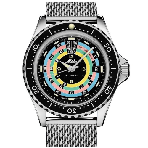 MIDO Ocean Star Decompression Timer 1961 M026.807.11.051.00 Automatico in Acciaio 42,5 mm Nero