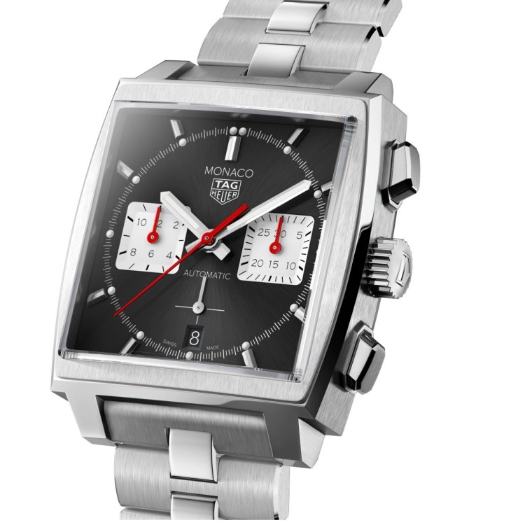 TAG HEUER MONACO CBL2113.BA0644 Steve Mc Queen Cronografo Automatico Nero Calibro Heuer 02.