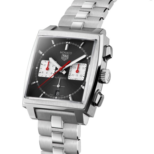 TAG HEUER MONACO CBL2113.BA0644 Steve Mc Queen Cronografo Automatico Nero Calibro Heuer 02.