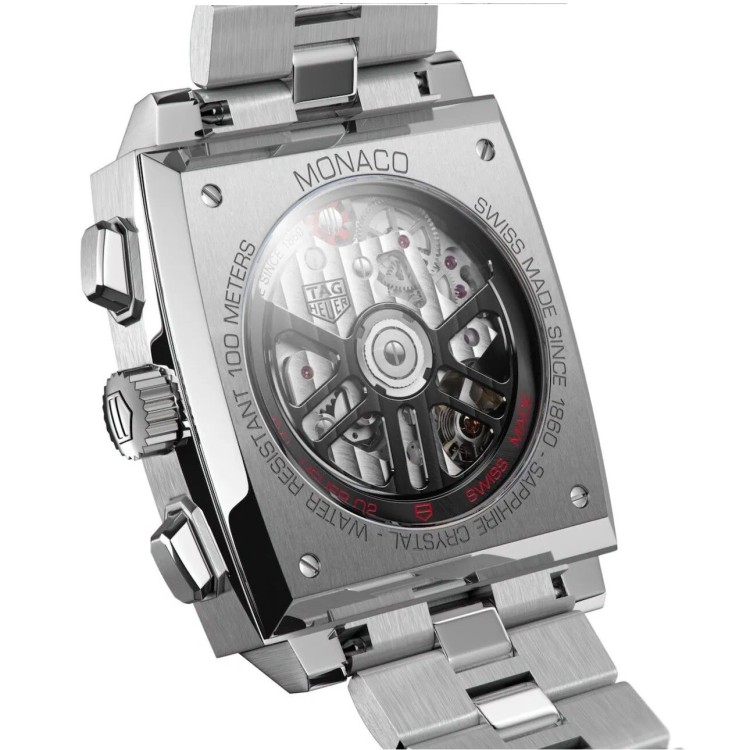 TAG HEUER MONACO CBL2113.BA0644 Steve Mc Queen Cronografo Automatico Nero Calibro Heuer 02.