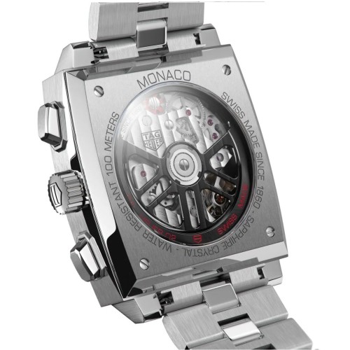 TAG HEUER MONACO CBL2113.BA0644 Steve Mc Queen Cronografo Automatico Nero Calibro Heuer 02.