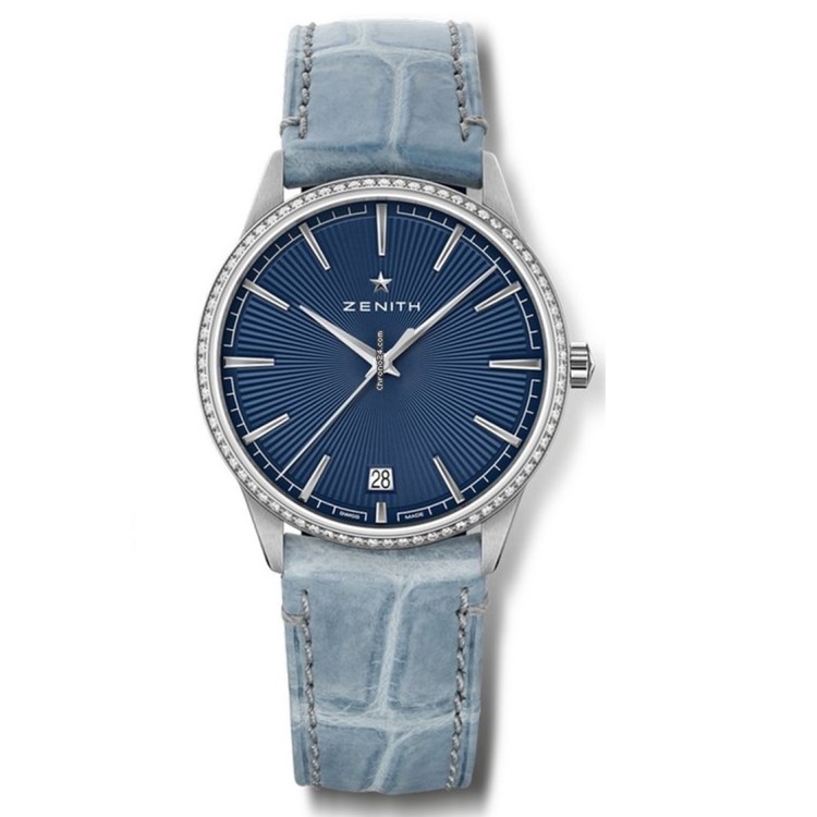 ZENITH ELITE Classic 16.3200.670/02.C832 Acciaio e Diamanti 36 mm.