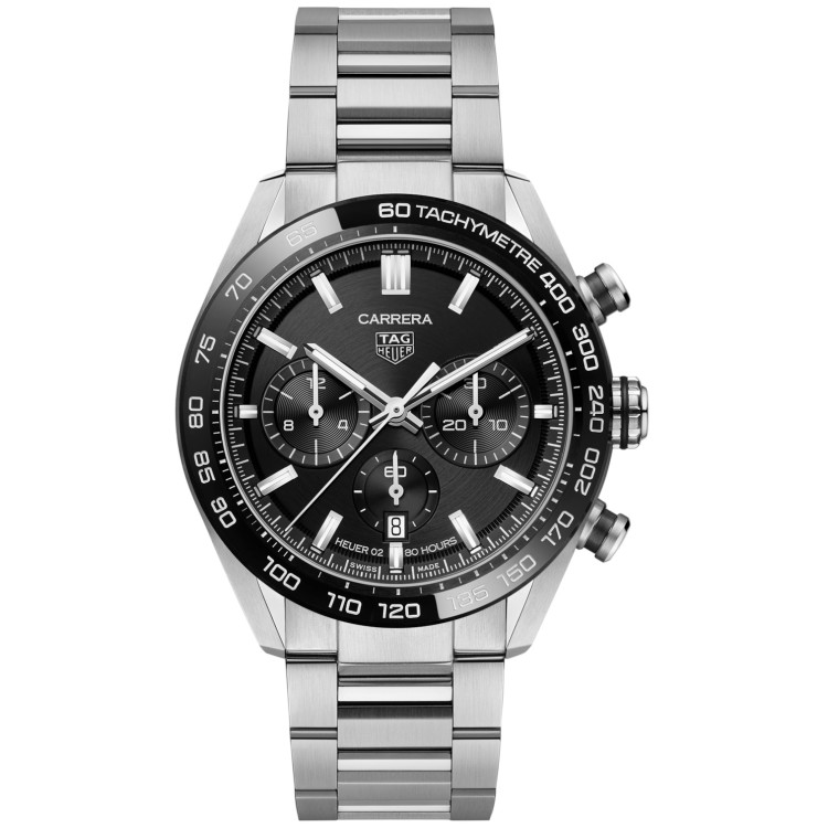 TAG HEUER CARRERA Conograph Ceramica CBN2A1B.BA0643  Nero 44 mm