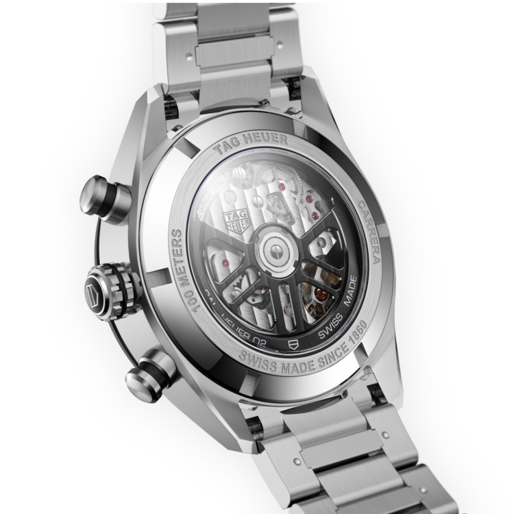 TAG HEUER CARRERA Cronografo CBN2A1B.BA0643  Nero 44 mm Ceramica.
