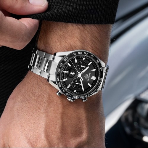 TAG HEUER CARRERA Conograph Ceramica CBN2A1B.BA0643  Nero 44 mm
