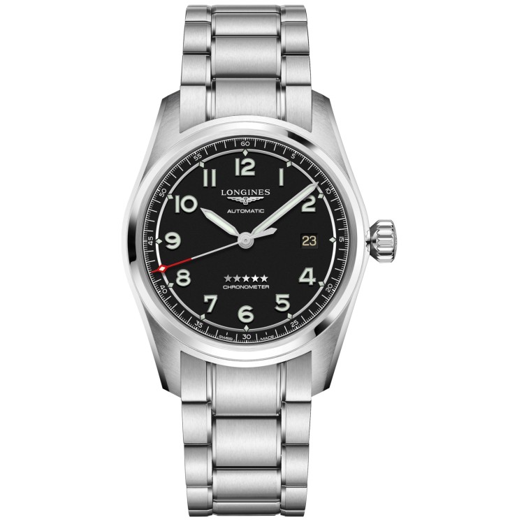 LONGINES SPIRIT L3.810.4.53.6 Acciaio Automatico 40 mm con bracciale
