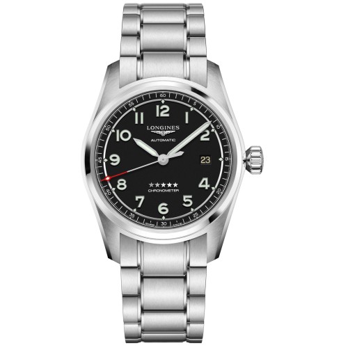 LONGINES SPIRIT L3.810.4.53.6 Acciaio Automatico 40 mm con bracciale