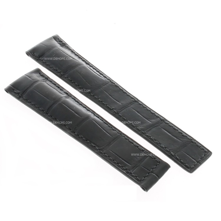 TAG Heuer cinturino Monza 20/16 alligatore nero