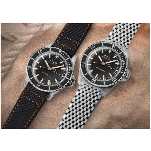 MIDO Ocean Star Tribute M026.830.11.051.00 Automatico in Acciaio 42,5 mm Nero