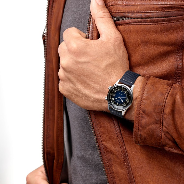 LONGINES Heritage Legend Diver L3.774.4.50.0 con data 42 mm Automatico Blu