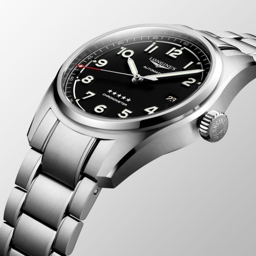 LONGINES SPIRIT L3.810.4.53.6 Acciaio Automatico 40 mm con bracciale