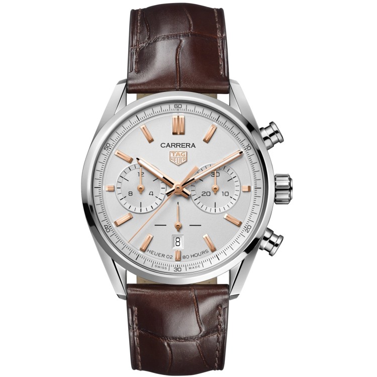 TAG HEUER CARRERA Cronografo CBN2013.FC6483 Bianco 42 mm.
