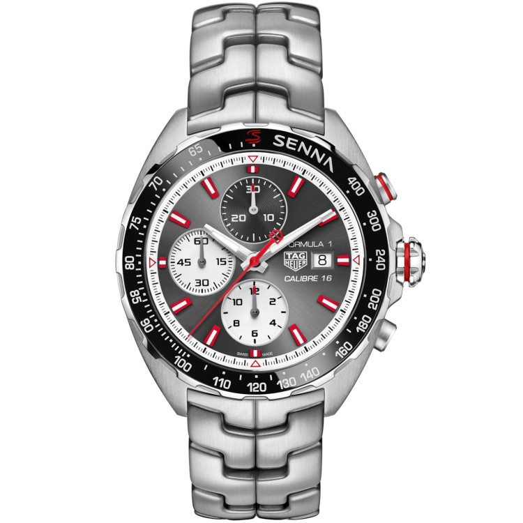 TAG HEUER FORMULA 1 SENNA CAZ2017.BA0647 44 mm Grigio Cronografo Automatico