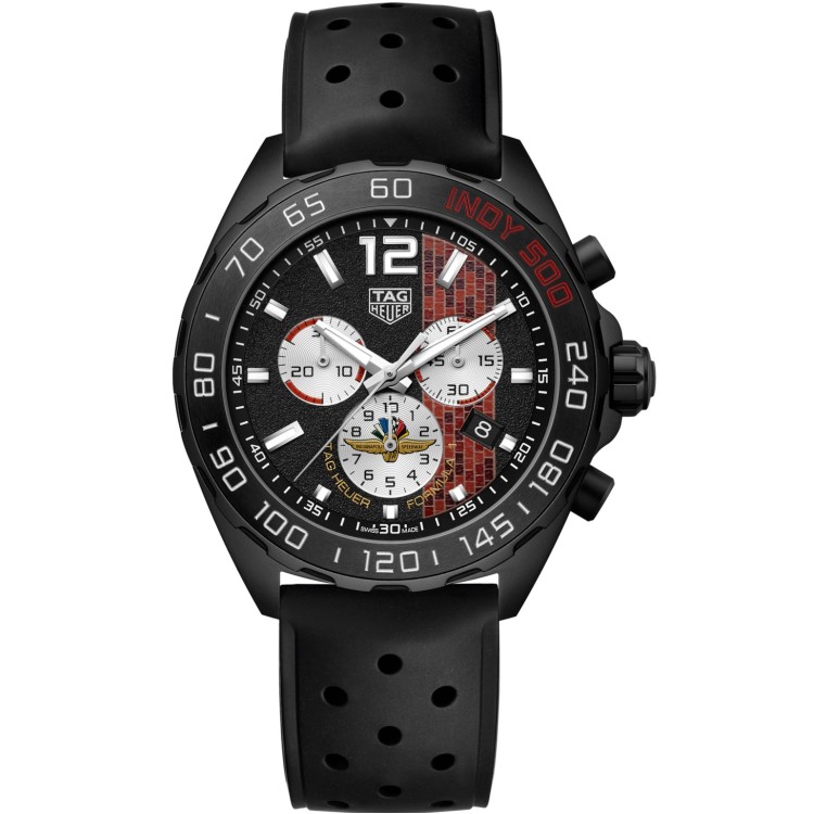 TAG HEUER FORMULA 1 X INDY 500 CAZ101AD.FT8024 Cronografo al Quarzo 43 mm Nero