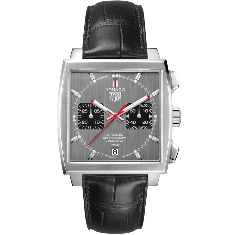 TAG HEUER MONACO CAW211J.FC6476 39 mm Cronografo Automatico Grigio