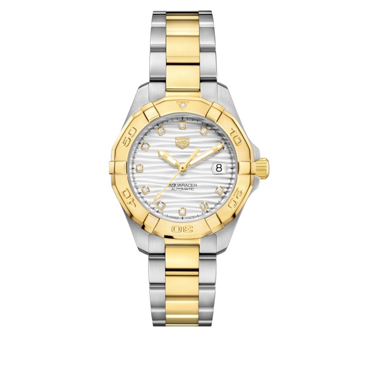 TAG HEUER AQUARACER LADY Quarzo WBD2321.BB0320  Diametro 32 mm.