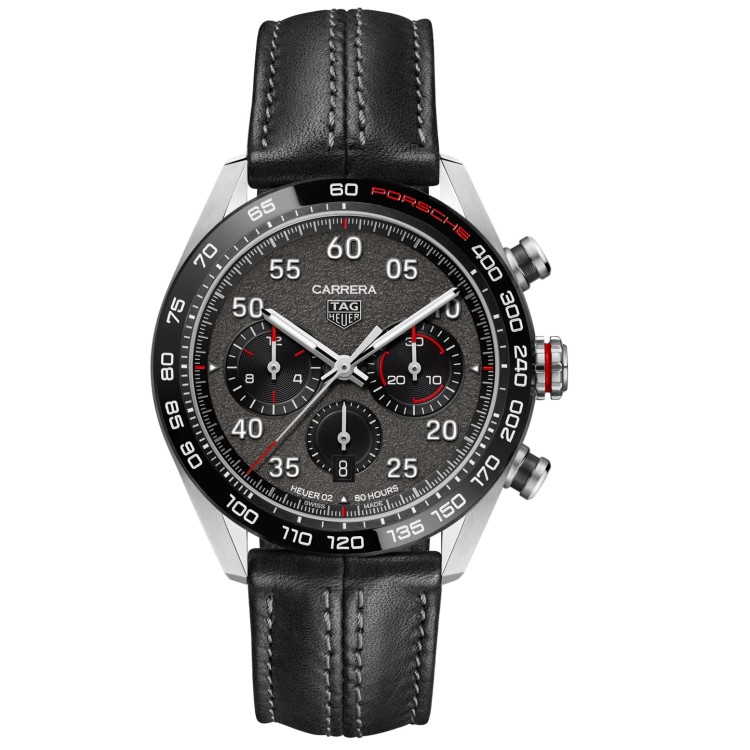TAG HEUER CARRERA PORSCHE CBN2A1F.FC6492Cronografo automatico acciaio 44 mm Nero.
