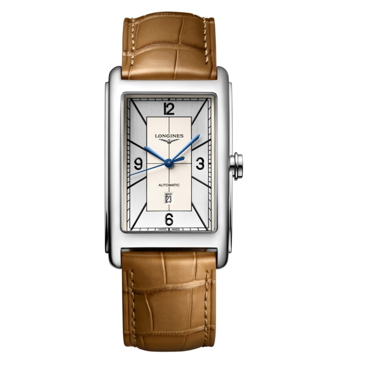 LONGINES DOLCE VITA L5.767.4.73.0 Indici e arabi  Argentè Automatico 28,20 x 47,00 mm