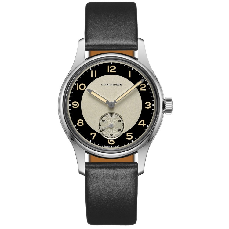 LONGINES Heritage Classic  L2.330.4.93.0 Automatico 38,5 mm Nero Douè
