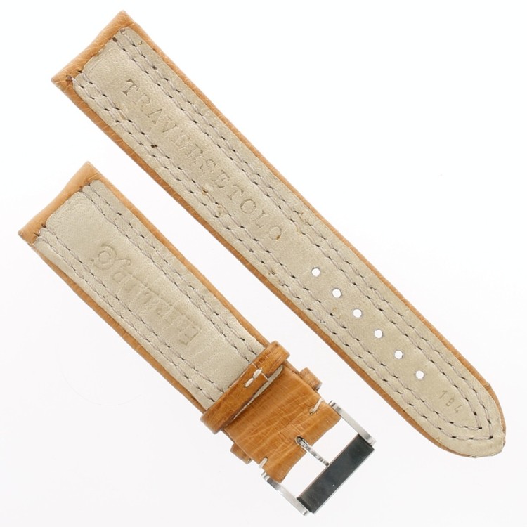 EBERHARD Cinturino Originale per Traversetolo pelle Marrone 21/18 mm