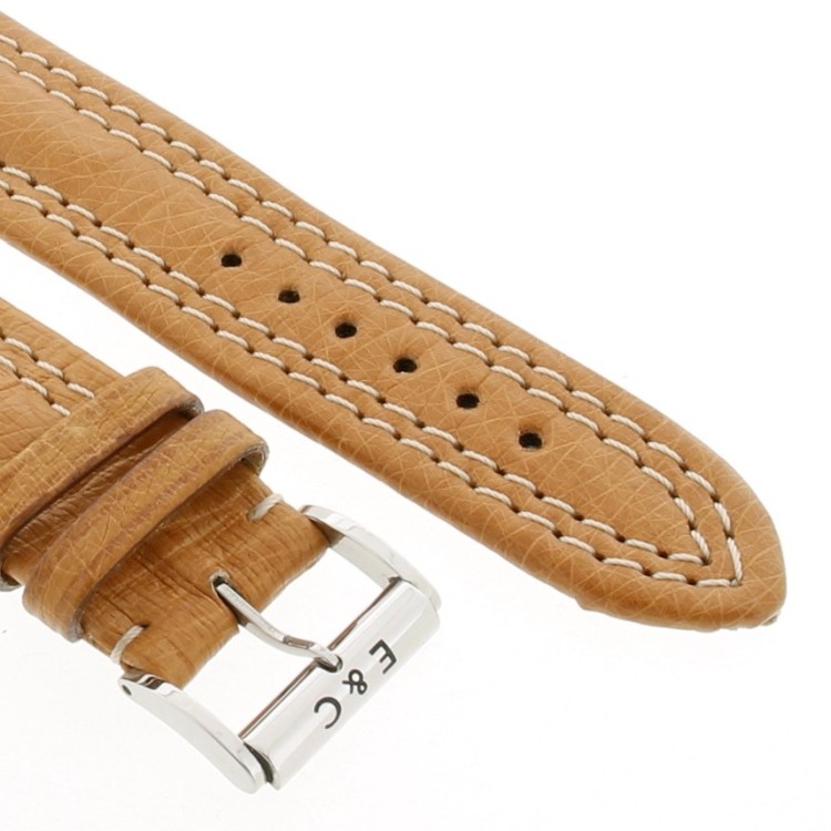 EBERHARD Cinturino Originale per Traversetolo pelle Marrone 21/18 mm