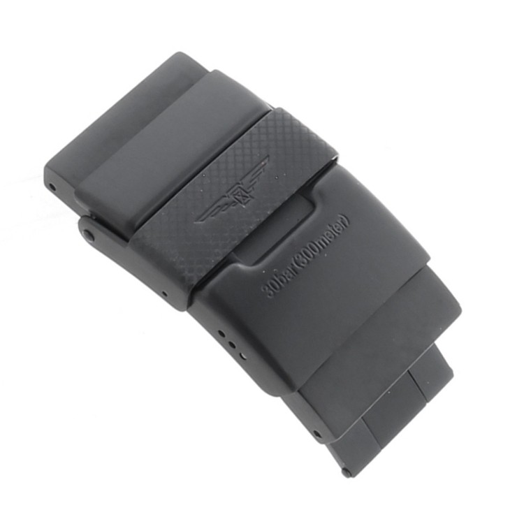 Longines Chiusura Déployante titanio nero 19 mm Heritage Legend Diver - L3.764.4 - L3.774.4 fits rubber strap