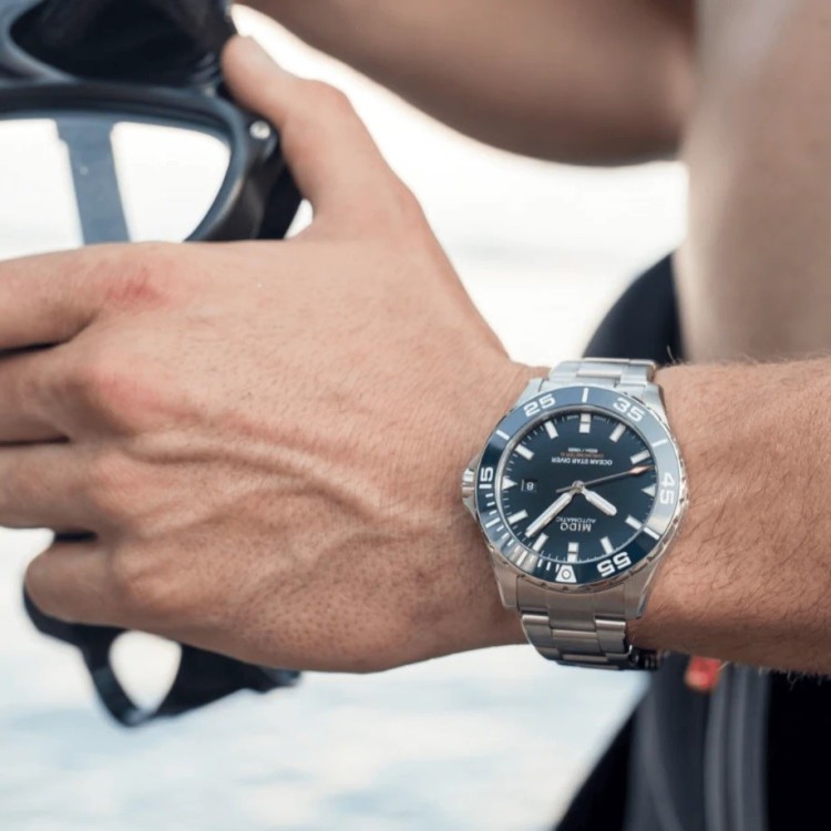 MIDO Ocean Star M026.608.11.041.00 Automatico in Acciaio 43 mm Lunetta Ceramica
