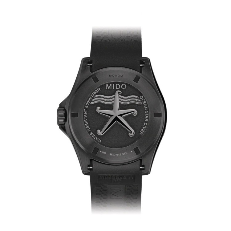 MIDO Ocean Star M026.608.37.051.00 Automatico in Acciaio DLC 43 mm Lunetta Ceramica