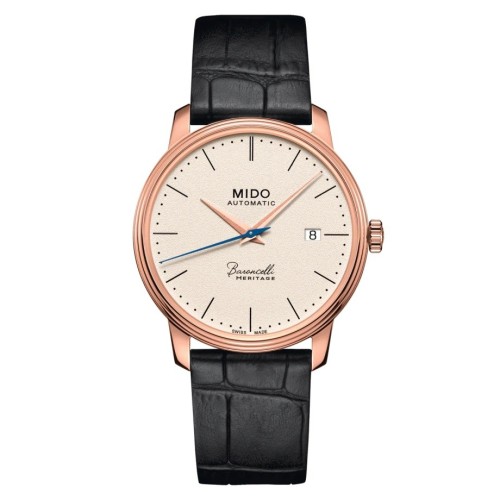Mido Baroncelli III M027.407.36.260.00 Orologio Automatico 39 mm Acciaio PVD Rosa