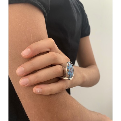 Anello BlackMax Argento Murrina MAX34
