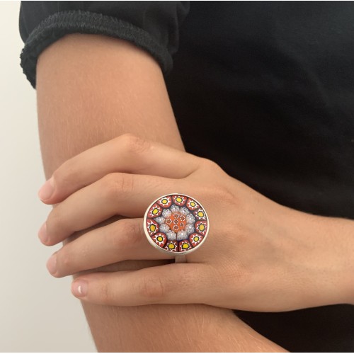 Anello BlackMax Argento Murrina MAX9