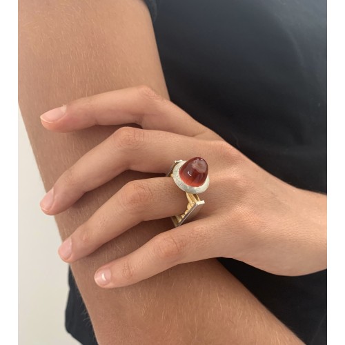 Anello BlackMax Vetro semiellittico MAX26.2