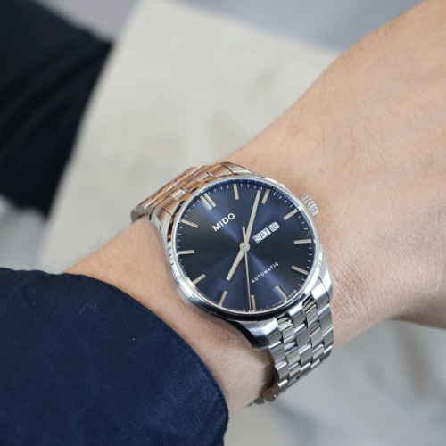 Mido Belluna M024.630.11.041.00 Orologio  Automatico 42,5 mm Blu
