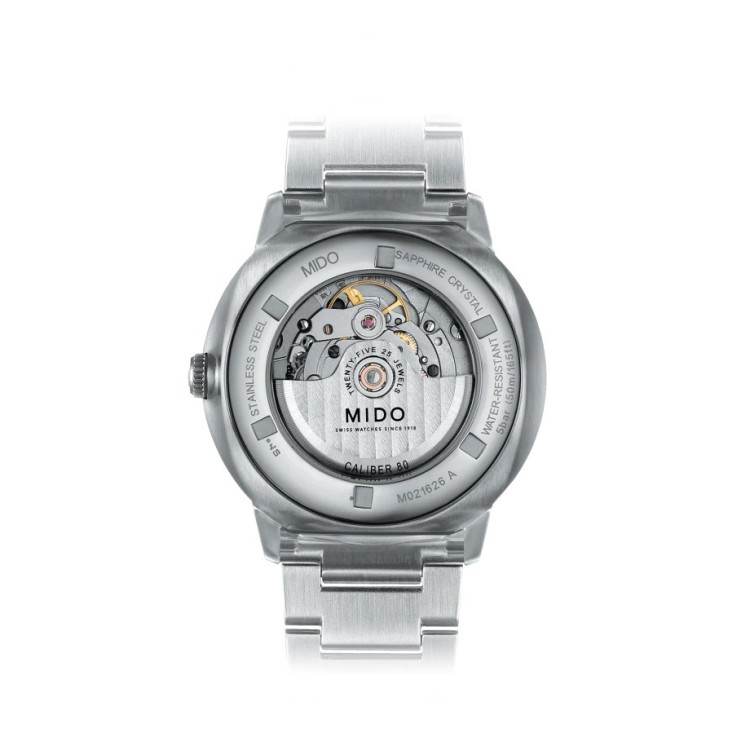 MIDO Commander Big Date M021.626.11.061.00 Automatico in Acciaio 42 mm Grigio