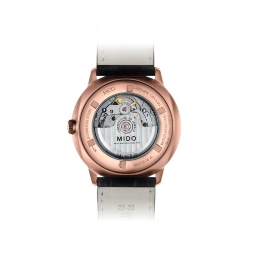 MIDO Commander Big Date M021.626.36.051.00 Automatico Acciaio PVD Nero 42 mm