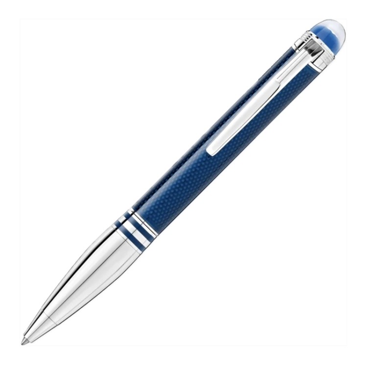 MONTBLANC STARWALKER Blue Planet Metal Douè 125288 Penna a Sfera