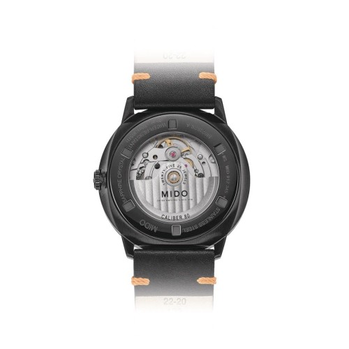 MIDO Commander Big Date M021.626.36.051.01 Automatico Acciaio PVD Nero 42 mm.