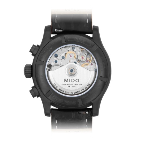 MIDO Multifort M005.614.36.051.22 Cronografo Automatico in Acciaio Black PVD 44 mm